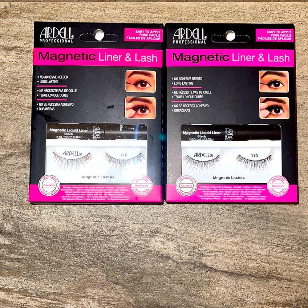 Magnetic liner & lash